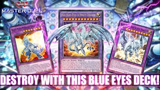 PURE BLUEEYES WHITE DRAGON DECK 2024 YuGiOh Master Duel [upl. by Corby]