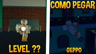 COMO PEGAR A GEPPO e UPAR LEVEL RAPIDO NO GRAND PIECE ROBLOX black lag [upl. by Lenehc]