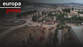 Atendidas 19 personas intoxicadas por monóxido de carbono en un edificio de Chiva Valencia [upl. by Tandi]