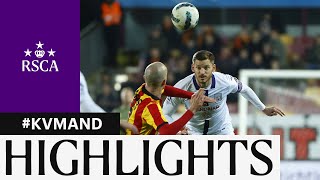 HIGHLIGHTS KV Mechelen  RSC Anderlecht  20232024 [upl. by Steck312]