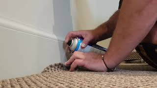 Fitting sisal flooring [upl. by Sollars]