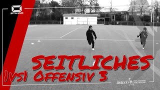 Seitliches 1 gegen 1 Offensiv 3  SEM Fußballtraining  2 014TE [upl. by Prady214]