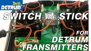 How to Change the Stick Mode of A Detrum Transmitter [upl. by Eelesor54]