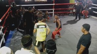 Pencak dor terbaru Joni hunter vs Aris chenoa berakhir ricuh  Gasmi  one pride MMA UFC [upl. by Aveline]