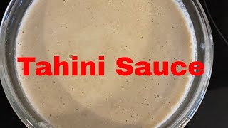 Tahini Sauce authentic and good in taste used for marination salad dressing and making humus [upl. by Afihtan431]