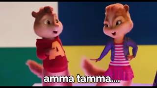 Tamma Tamma Again Video Chipmunks Varun amp Alia Tanishk Badshah Badrinat HD [upl. by Yedarb]