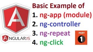 AngularJS  How to Start and Use Angular JS for beginner Part 01 [upl. by Porche914]