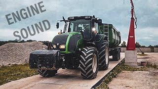 Valtra T121 ENGINE SOUND  DŹWIĘK SILNIKA [upl. by Aneba]