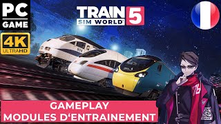 TRAIN SIM WORLD 5 DELUXE GAMEPLAY FR MODULES DENTRAINEMENT 4K [upl. by Frymire817]