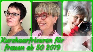 Die schicke 20 Ideen zu kurzhaarfrisuren für frauen ab 50 2019 [upl. by Eibmab680]