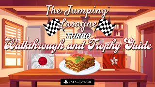 The Jumping Lasagne TURBO  Walkthrough  Trophy Guide  Achievement Guide [upl. by Nwahsel]