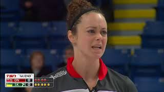 2019 Scotties Tournament of Hearts  Homan ON vs Silvernagle SK  Semifinal [upl. by Austina569]