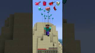 Minecraft Myths vs Mobs Challenge shorts meme memes [upl. by Ignazio]