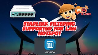 STARLINK FILTERING USING MIKROTIK HEX PISOWIFIHOTSPOT [upl. by Harolda]