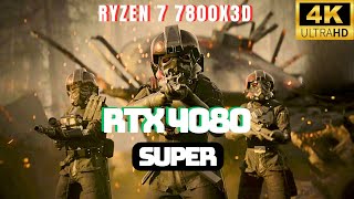 Star Wars Battlefront 2  RTX 4080 Super  Ryzen 77800X3D  4K Ultra Settings [upl. by Kuster]