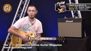 Electric Guitar Review Epiphone Joe Bonamassa Les Paul Standard With Tom Quayle iGuitar Magazine [upl. by Aitnas]