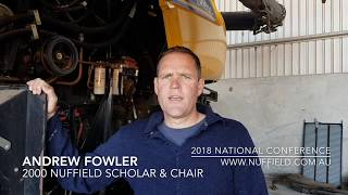 Andrew Fowler Nuffield Australia Chair [upl. by Ognimod668]