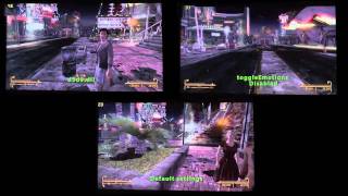 Fallout New Vegas Graphics Comparison and Fix for Choppy Laggy Gameplay [upl. by Elocaj]