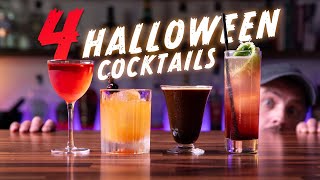 4 Spooky Halloween Cocktails for Grownups [upl. by Halfon938]