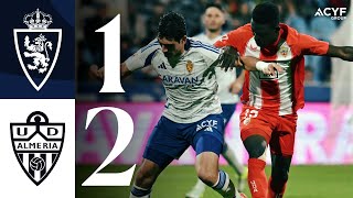 RESUMEN  Real Zaragoza 12 Almería [upl. by Notsuoh]