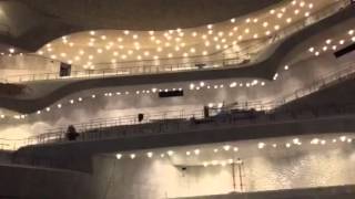 Elbphilharmonie  großer Saal mit quotweißer Hautquot [upl. by Tibold709]