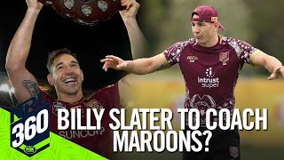 Can Billy Slater bring the Maroons back to their former glory  NRL 360  Fox League [upl. by Kempe701]