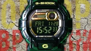 GSHOCK GD350BR1E  Обзор и настройка на русском  Купить со скидкой [upl. by Ahsenev]