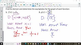 PreCalc 25A Notes [upl. by Eedebez]