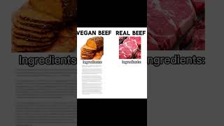 Vegan Beef vs Real Beef meme fyp DxrkyMemes [upl. by Jareen611]