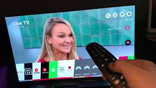 Smart TV Fernbedienung benutzen und verwenden LG ANMR18BA Magic RemoteFernbedienung Anleitung [upl. by Alyakam]