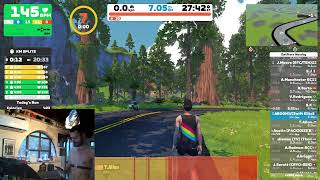 Sunday Long Run on Zwift  How Far Can I Go [upl. by Spears]