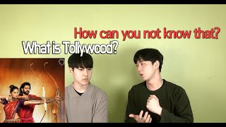 Foreigners react to Bahubali2KoreantollywoodIndia movie [upl. by Reiners]