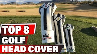 Best Golf Head Covers In 2024  Top 8 New Golf Head Covers Review [upl. by Bernardine]