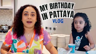 Birthday Vlog  Thailand Vlog 2  Pearle Maaney  Srinish Aravind  Baby Nila amp Nitara [upl. by Goddart334]