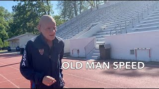 Old Man Prank with Olympic Runner  The Dazzling RanDazzo [upl. by Ateiluj]