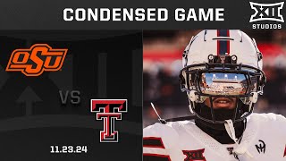 Texas Tech vs Oklahoma State Condensed Game  2024 Big 12 Football [upl. by Tirrej]