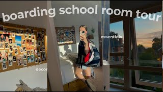 BOARDING SCHOOL ROOM TOUR dorm tour 2023 [upl. by Tonjes]