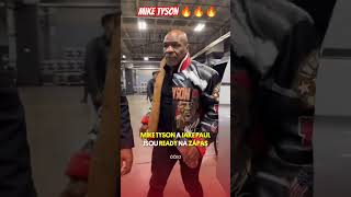 Mike Tyson entry miketyson jakepaul netflix boxing viralvideo shorts [upl. by Dickie]