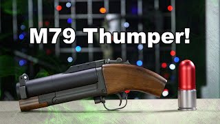 M79 Airsoft BB Nuprol Grenade Launcher  The Thumper [upl. by Eugenides]