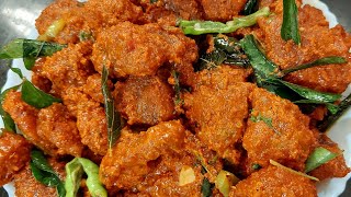 Hyderabadi mutton 65 easy way tasty recipe by my kitchen tasty dishes 😋 [upl. by Nekial]