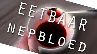 Eetbaar nepbloed zonder kleurstof maken  Film Life Hacks  Davey Raaijmakers [upl. by Nemzzaj]