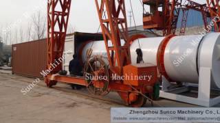 Output Capacity 10 th Sand Drying Plant by Sunco Machinery [upl. by Monaco]