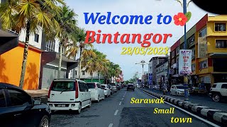 Sarawak Bintangor driving around this beautiful small town 🥳🚙 [upl. by Hamilton]