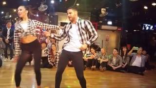 Luis amp Andrea  Bachata Sensual Dance in Seoul South Korea [upl. by Arvid131]