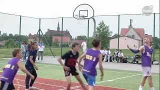 Pelplin  Turniej koszykówki ulicznej Basketmania 2012  TV Pelplin [upl. by Ayerf]