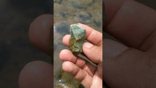 greenstone crystals naturalgems beach nature naturalstone naturalagate [upl. by Cedric611]