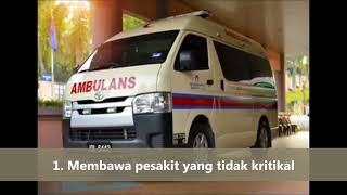 Bunyi Siren Ambulans di Malaysia [upl. by Ainsley471]