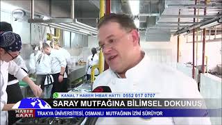 Arda MYO Aşçılık Programı Kanal 7 Haberi [upl. by Anhej980]