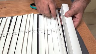 People are cutting up their ugly window blinds for a brilliant new idea [upl. by Monteith]