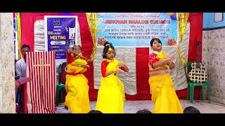 Khali Hath Aye Rais Toye  Dance Performance by Sunday School Children [upl. by Retsev25]